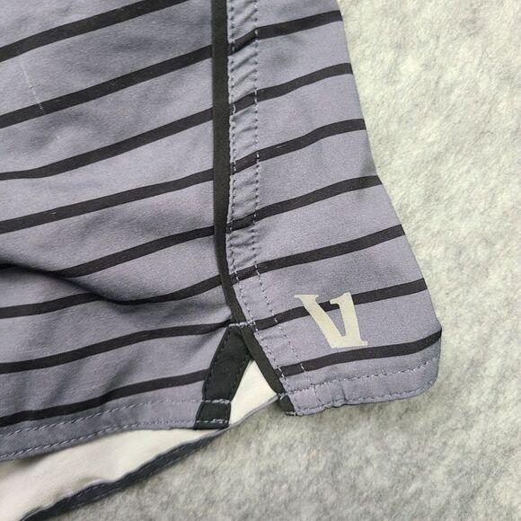 Vuori Trail Runner Short Mens Medium Gray Lined 7" Inseam Zip Pocket Stretch - Picture 5 of 16